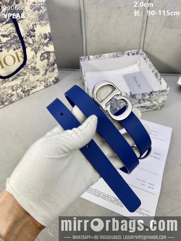Replica Dior Belt 20mmX90-115cm 8L04