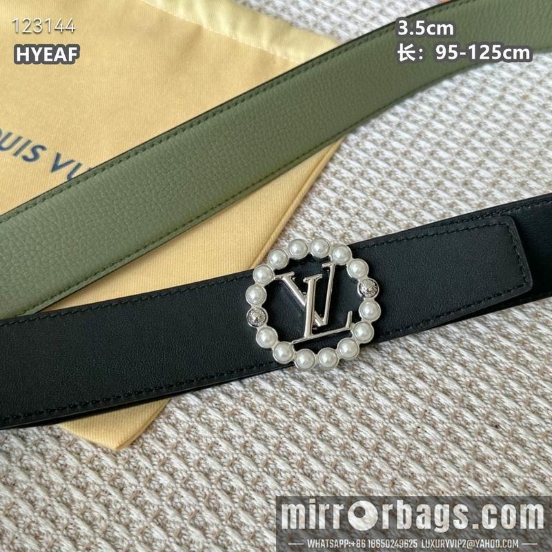Replica LV belt 35mmX95-125cm 8L16