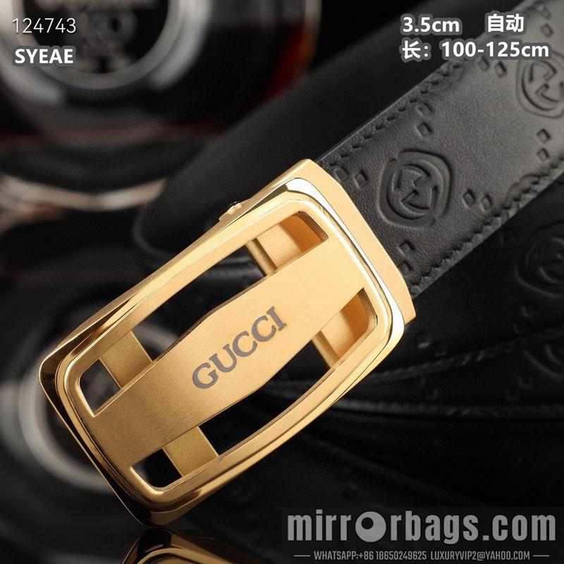 Replica Gucci belt 35mmX100-125cm 8L30
