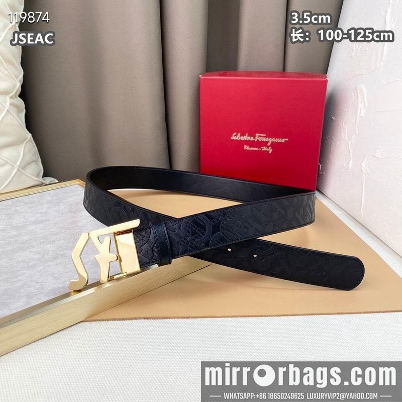 Replica Ferragamo belt 35mmX100-125cm 8L072004