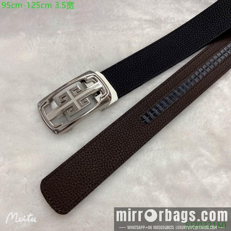 Replica Givenchy belt 自动扣 35mmX95-125cm 7D02