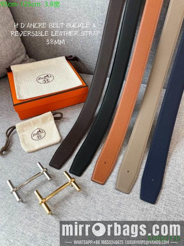 Replica Hermes Belt 38mmX95-125cm 7D114