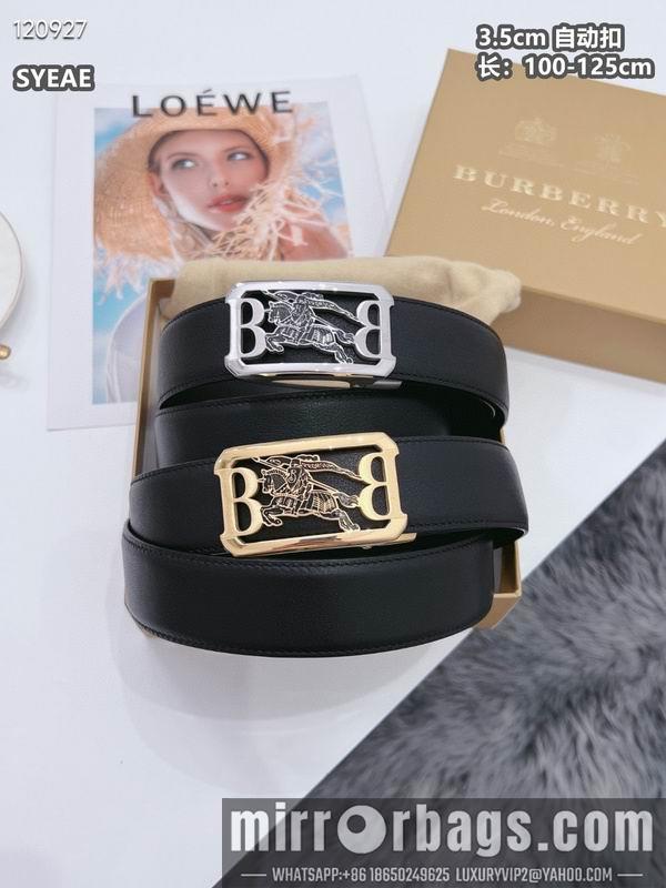 Replica Burberry belt 35mmX100-125cm 8L86