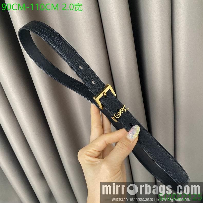Replica YSL Belt 20mmX90-110cm 7D01