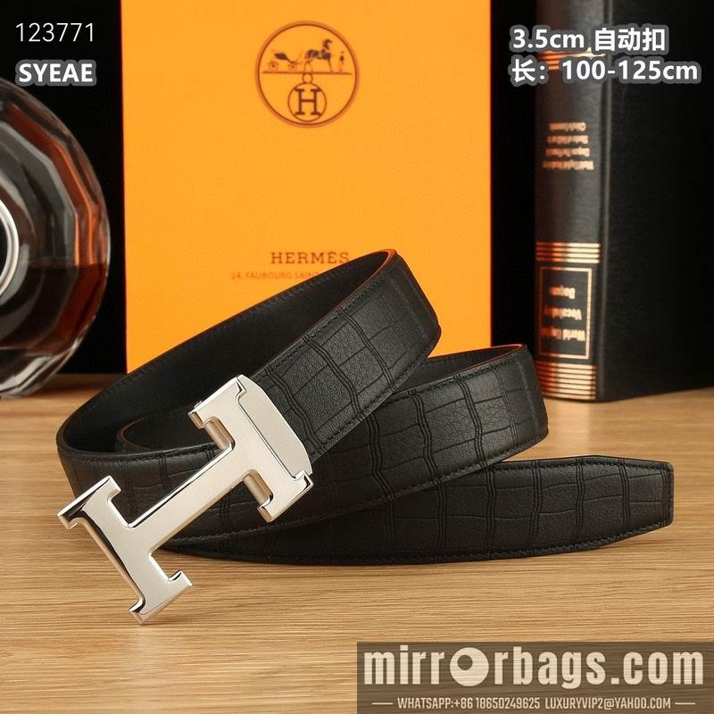 Replica Hermes belt 35mmX100-125cm 8L25