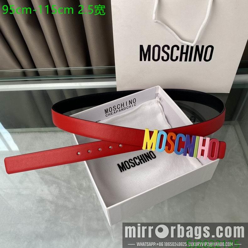 Replica Moschino belt 25mmX95-115cm 7D
