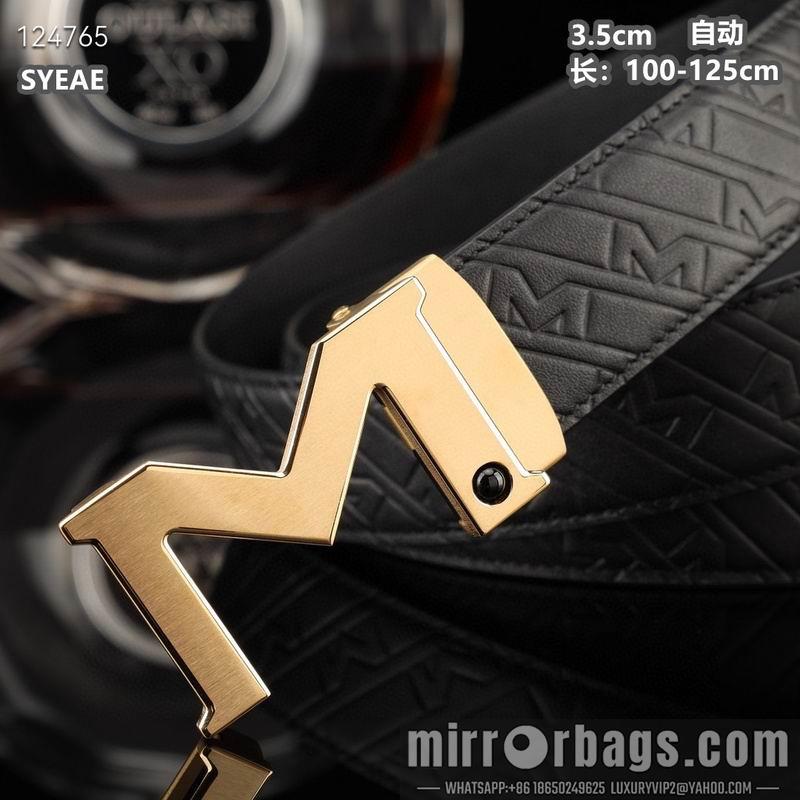 Replica Montlanc belt 35mmX100-125cm 8L39