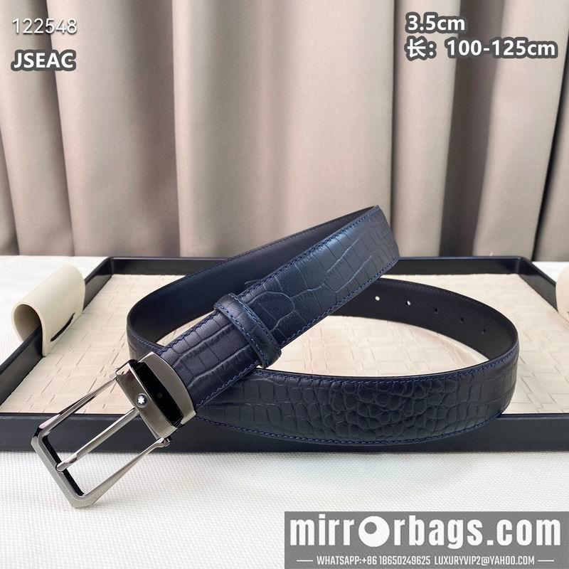 Replica Montblanc belt 35mmX100-125cm 8L21