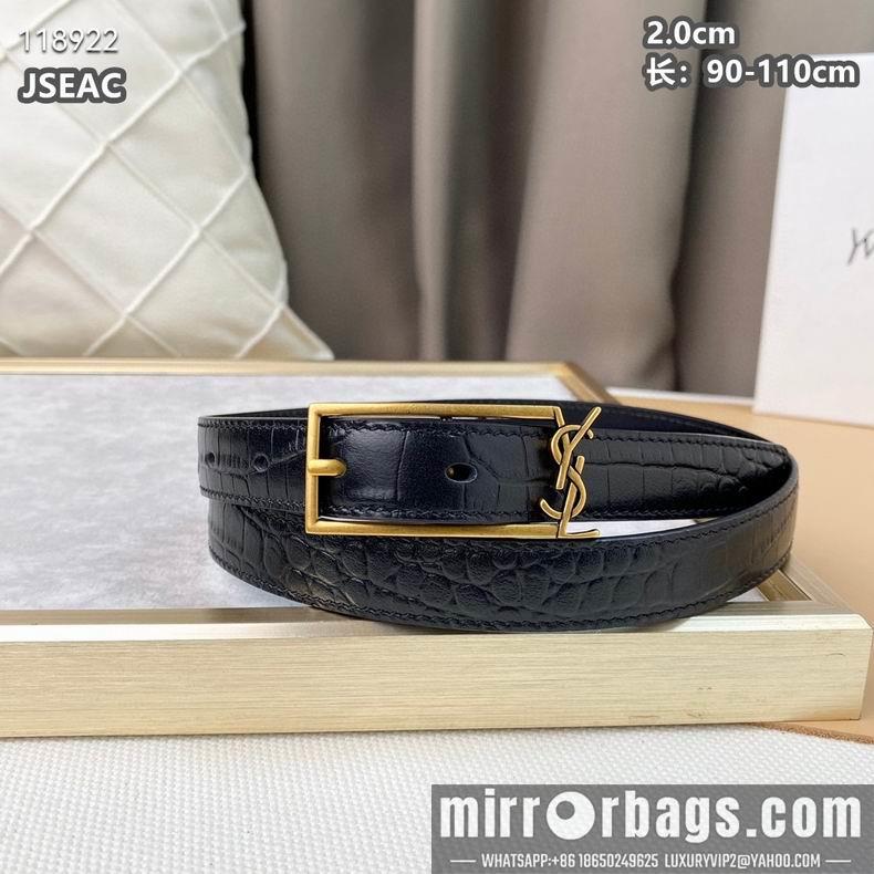 Replica YSL belt 20mmX90-110cm 8L010702