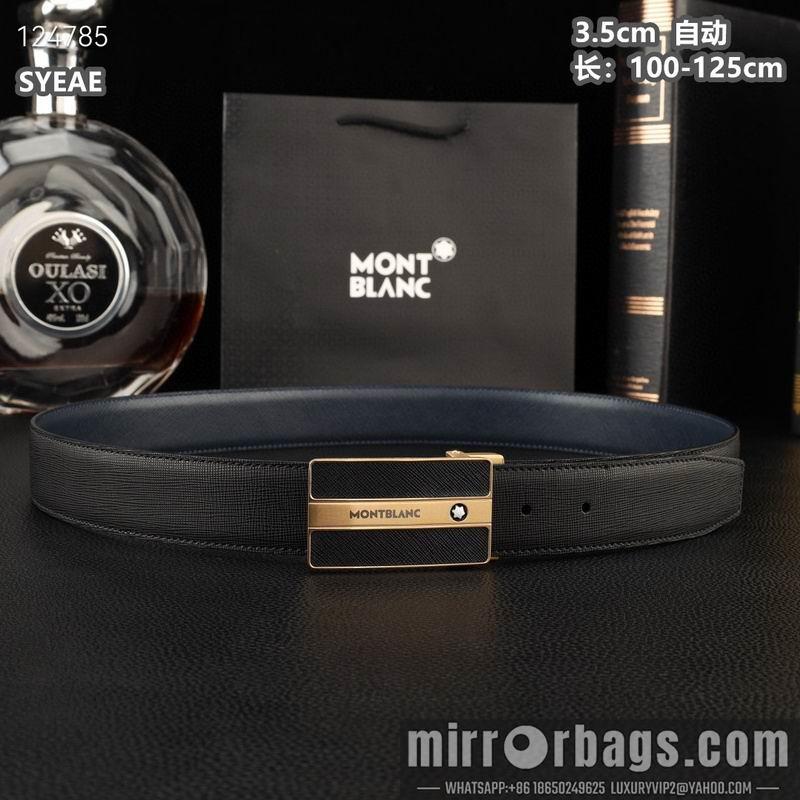 Replica Montlanc belt 35mmX100-125cm 8L29