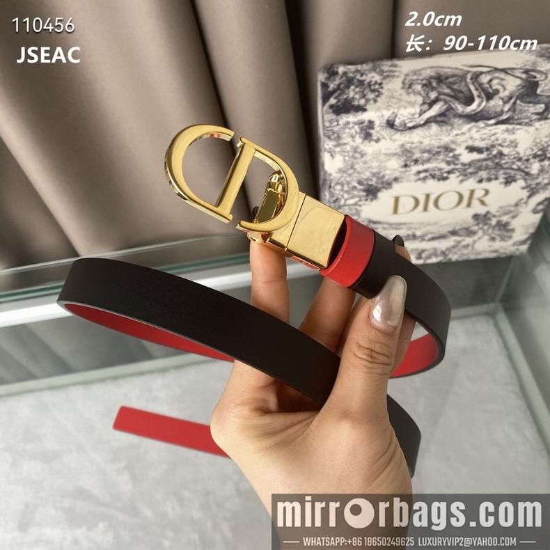 Replica Dior Belt 20mmX90-110cm 8L01