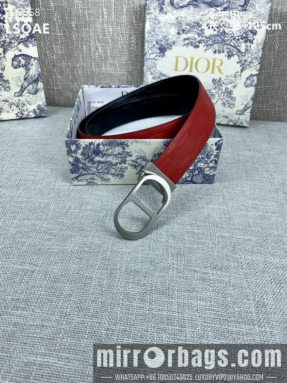 Replica Dior Belt 35mm 95-125cm 8L08