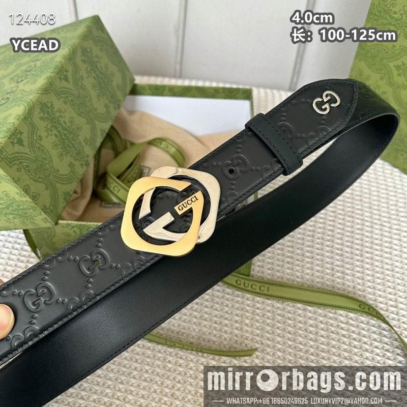 Replica Gucci belt 40mmX100-125cm 8L134
