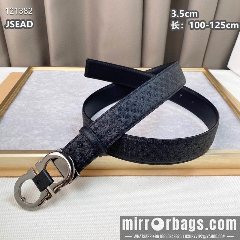 Replica Ferragamo belt 35mmX100-125cm 8L61