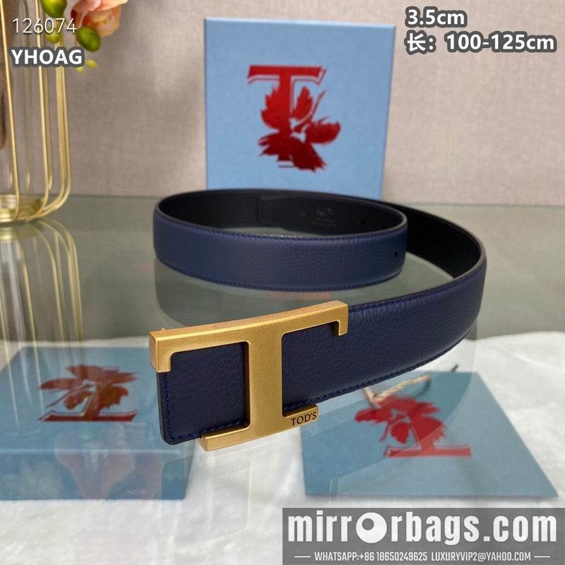 Replica Tod's belt 35mmX100-125cm 8L07