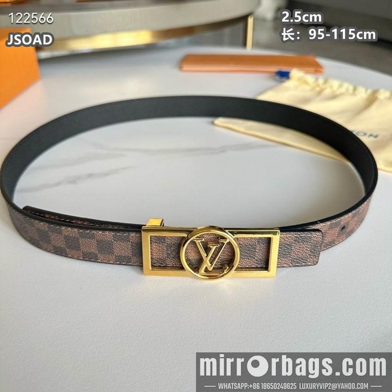 Replica LV belt 25mmX95-115cm 8L16