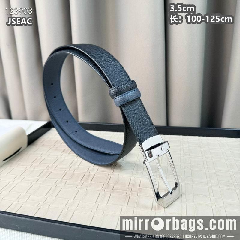 Replica Montblanc belt 35mmX100-125cm 8L24