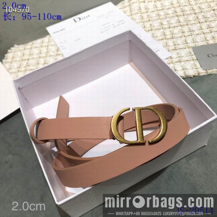 Replica Dior Belt 20mmX95-110cm 8L11