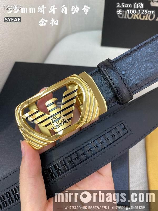 Replica Armani belt 35mmX100-125cm 8L06