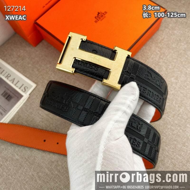Replica Hermes belt 38mmX100-125cm 8L40
