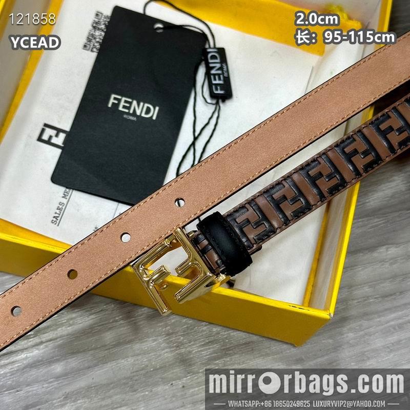 Replica Fendi belt 20mmX95-115cm 8L21