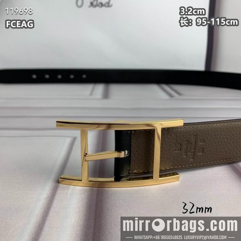 Replica Hermes belt 32mmX95-115cm 8L040802