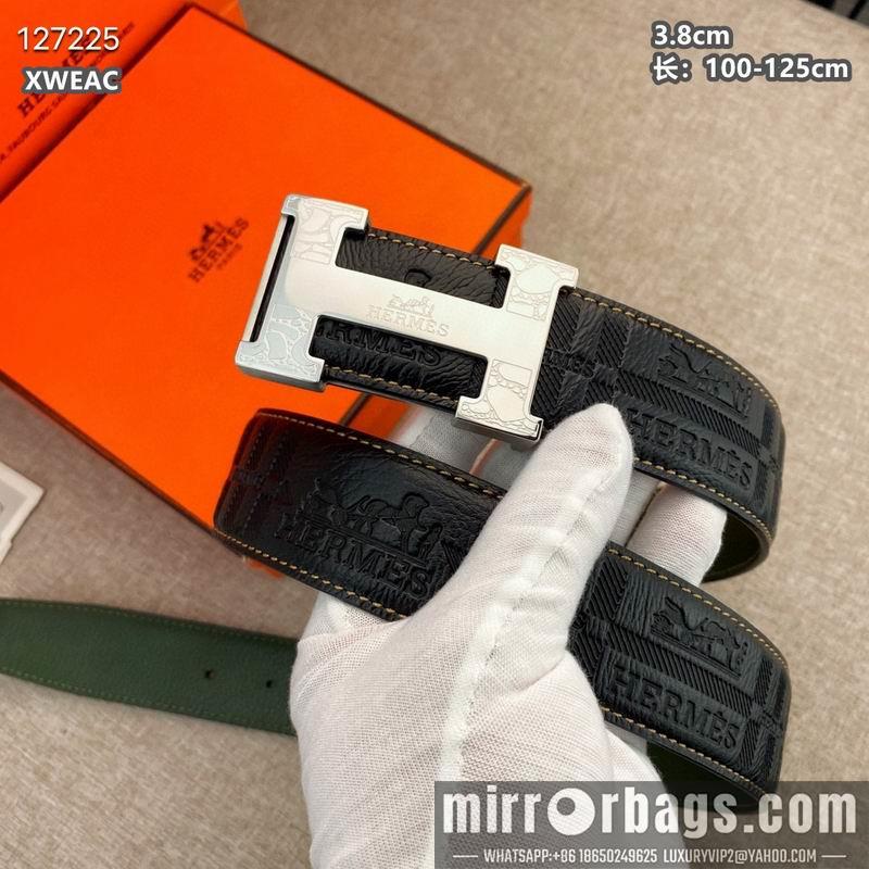 Replica Hermes belt 38mmX100-125cm 8L44