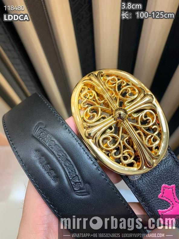 Replica Chrome Hearts belt 38mmX100-125cm 8L22