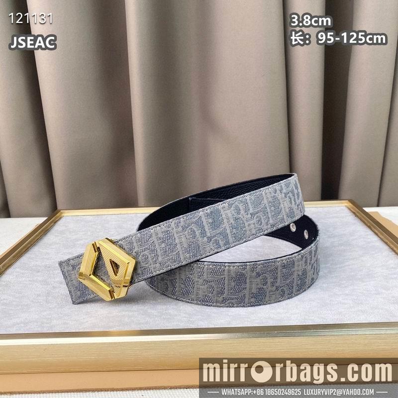 Replica Dior belt 38mmX95-125cm 8L04