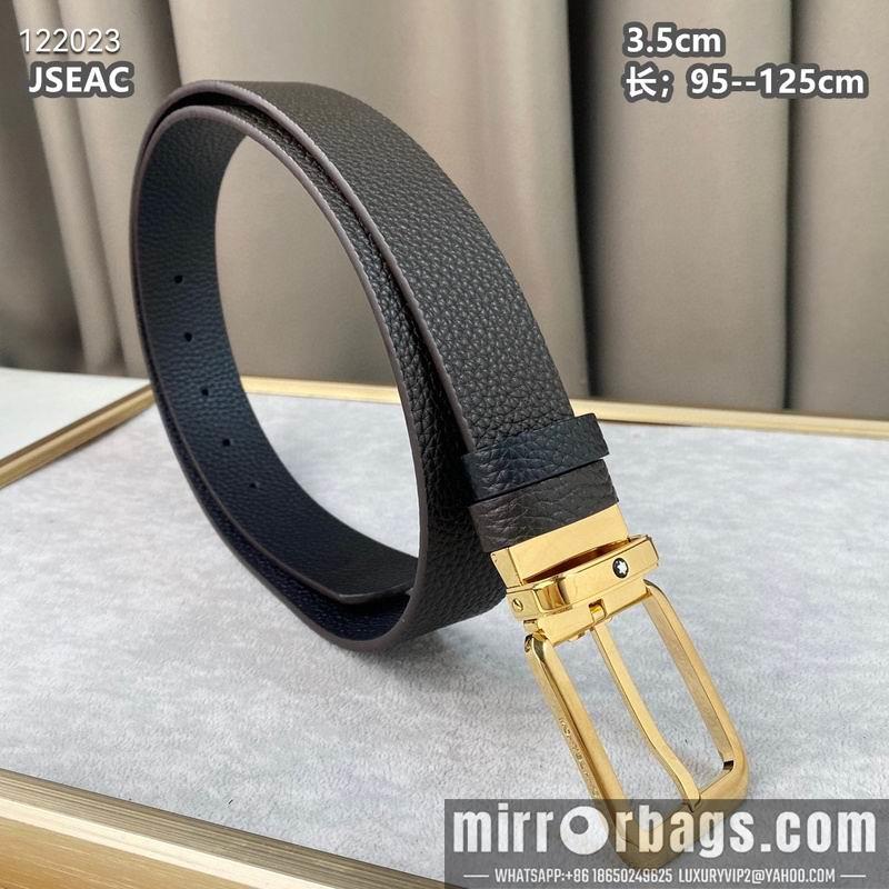 Replica Montblanc belt 35mmX95-125cm 8L06