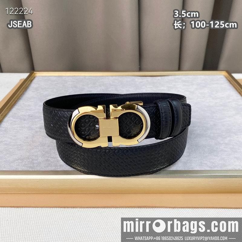 Replica Ferragamo belt 35mmX100-125cm 8L78