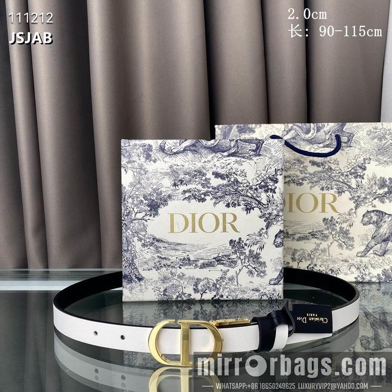 Replica Dior Belt 20mmX90-115cm 8L05