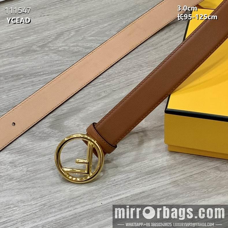 Replica Fendi Belt 30mmX95-125cm 8L10