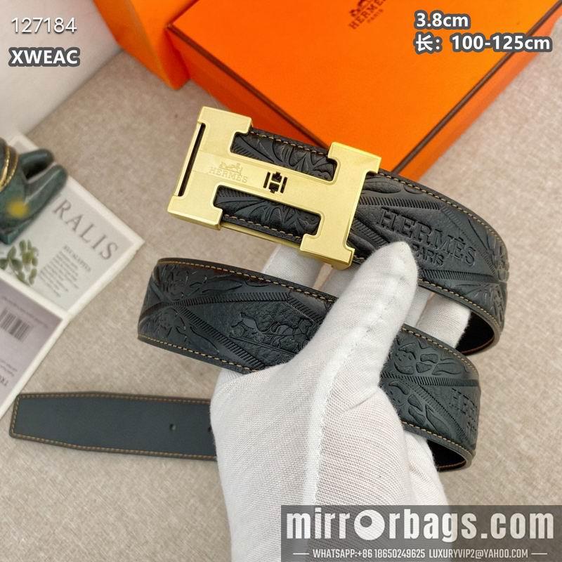 Replica Hermes belt 38mmX100-125cm 8L39