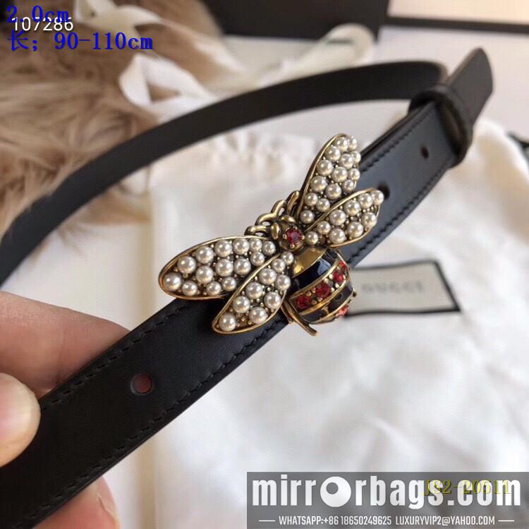 Replica Gucci belt 20mm 90-110cm 8L02