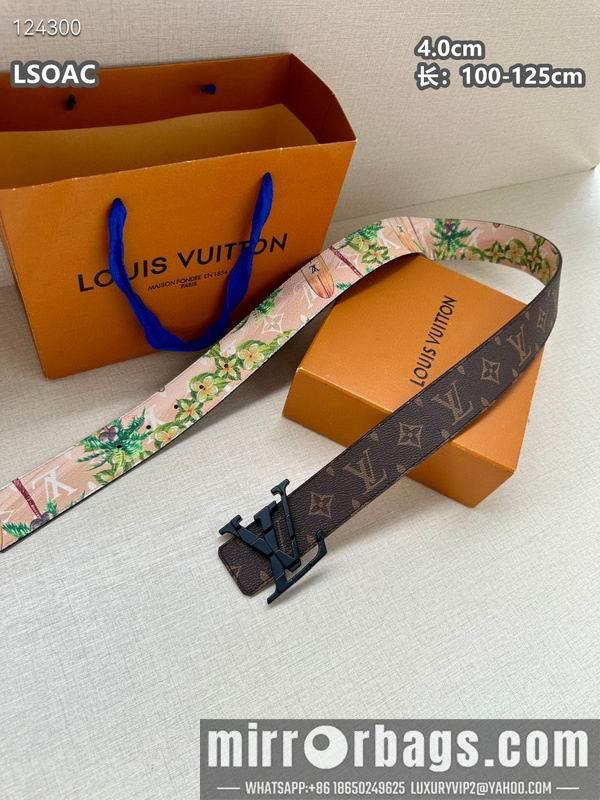 Replica LV belt 40mmX100-125cm 8L60