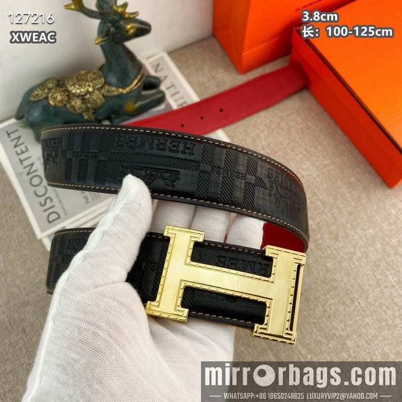 Replica Hermes belt 38mmX100-125cm 8L41