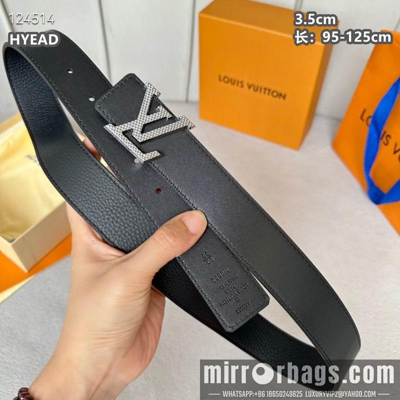 Replica LV belt 35mmX95-125cm 8L10