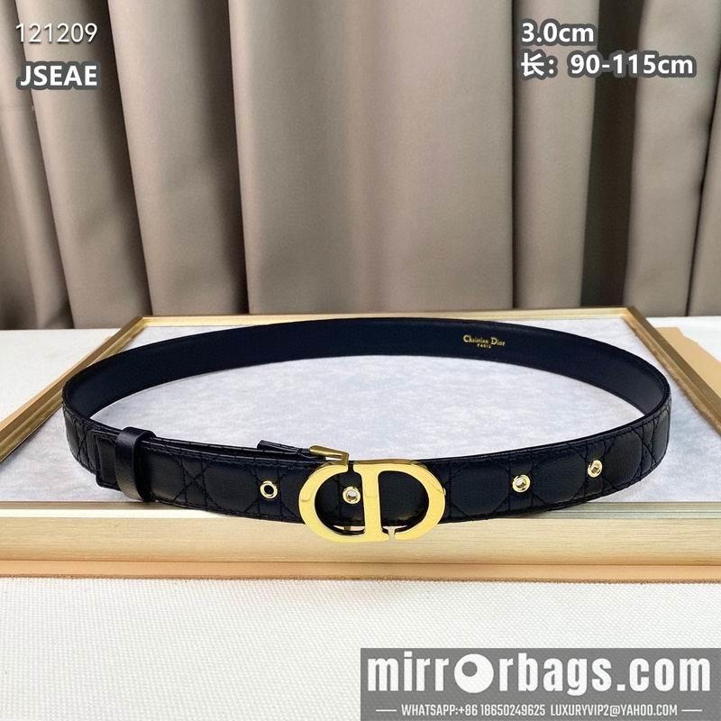 Replica Dior belt 30mmX90-115cm 8L111007