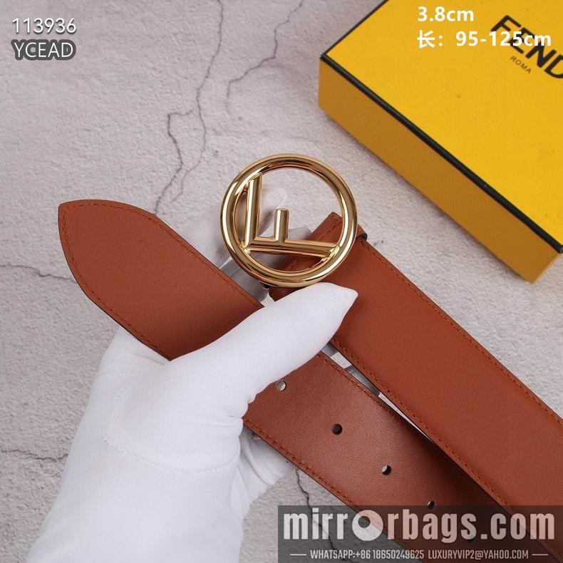 Replica Fendi Belt 38mmX95-125cm 8L02