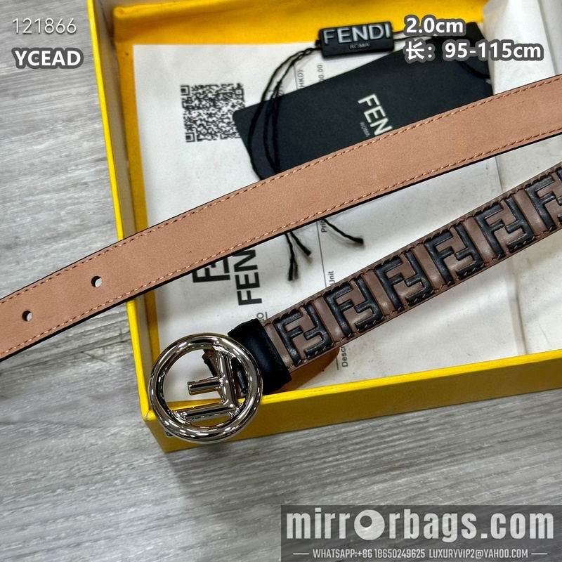 Replica Fendi belt 20mmX95-115cm 8L20