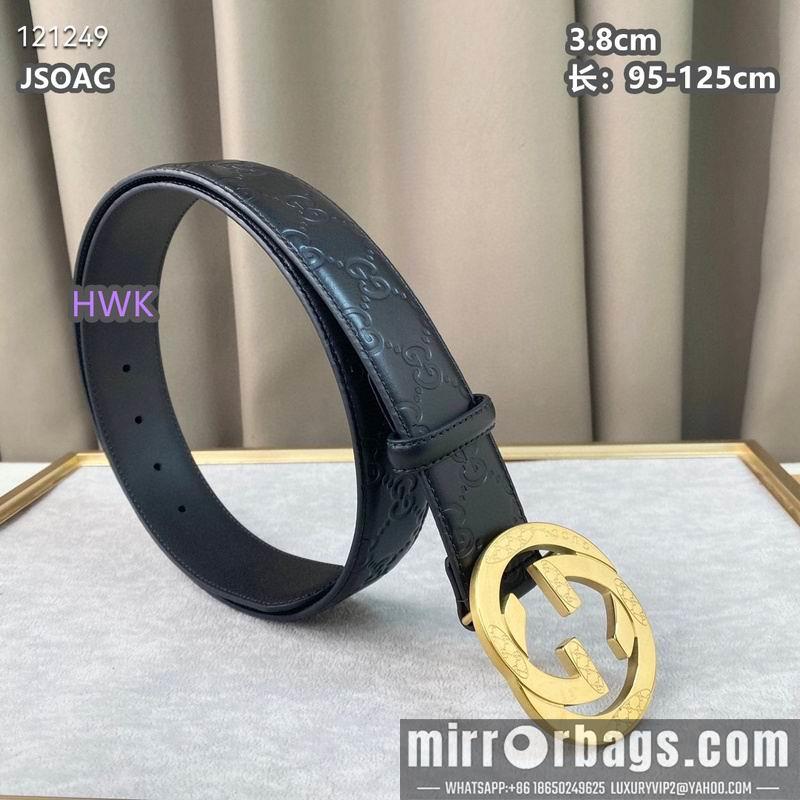 Replica Gucci belt 38mmX95-125cm 8L16