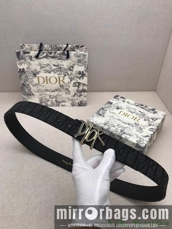 Replica Dior Belt 34mmX95-125cm 7D04