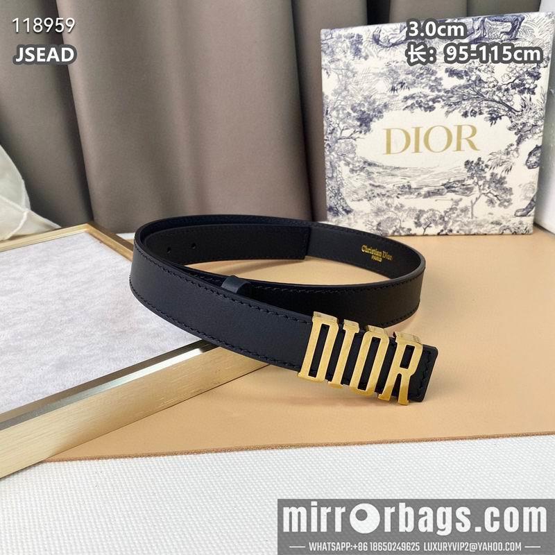 Replica Dior belt 30mmX95-115cm 8L040804