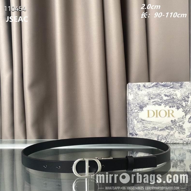Replica Dior Belt 20mmX90-110cm 8L01