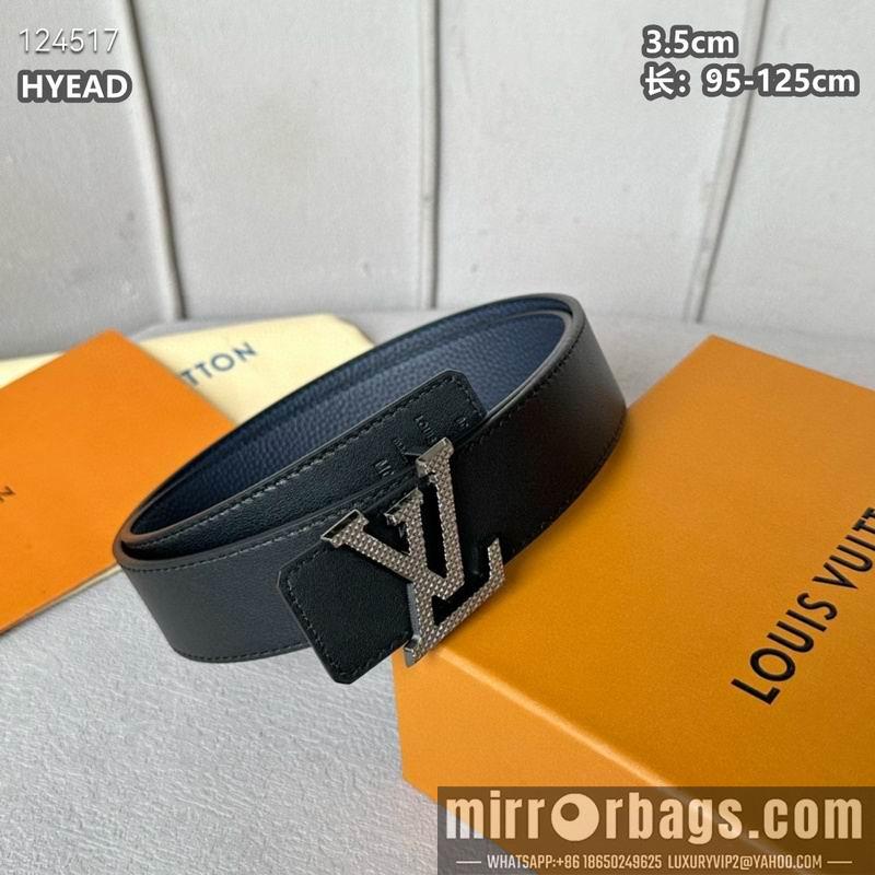Replica LV belt 35mmX95-125cm 8L10