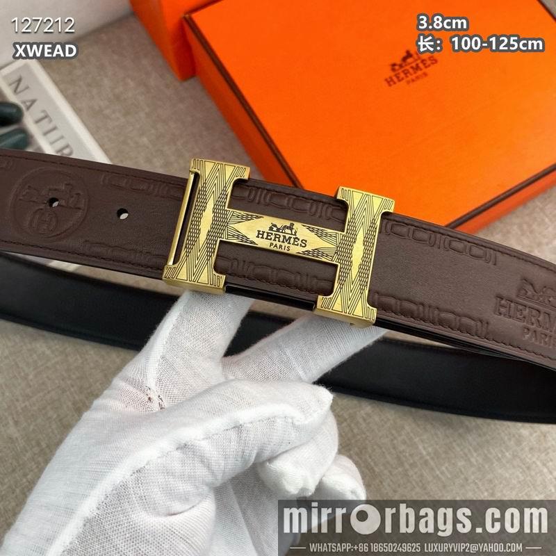 Replica Hermes belt 38mmX100-125cm 8L53