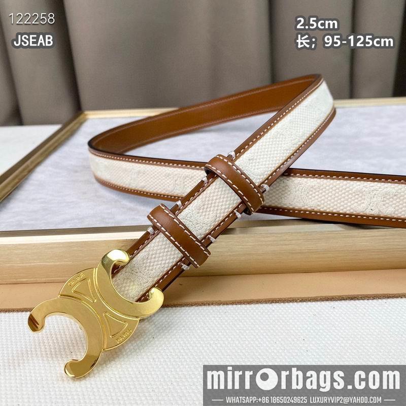 Replica Celine belt 25mmX95-125cm 8L24