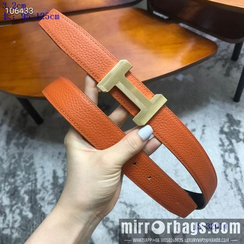 Replica Hermes Belt 32mmX95-125cm 8L02