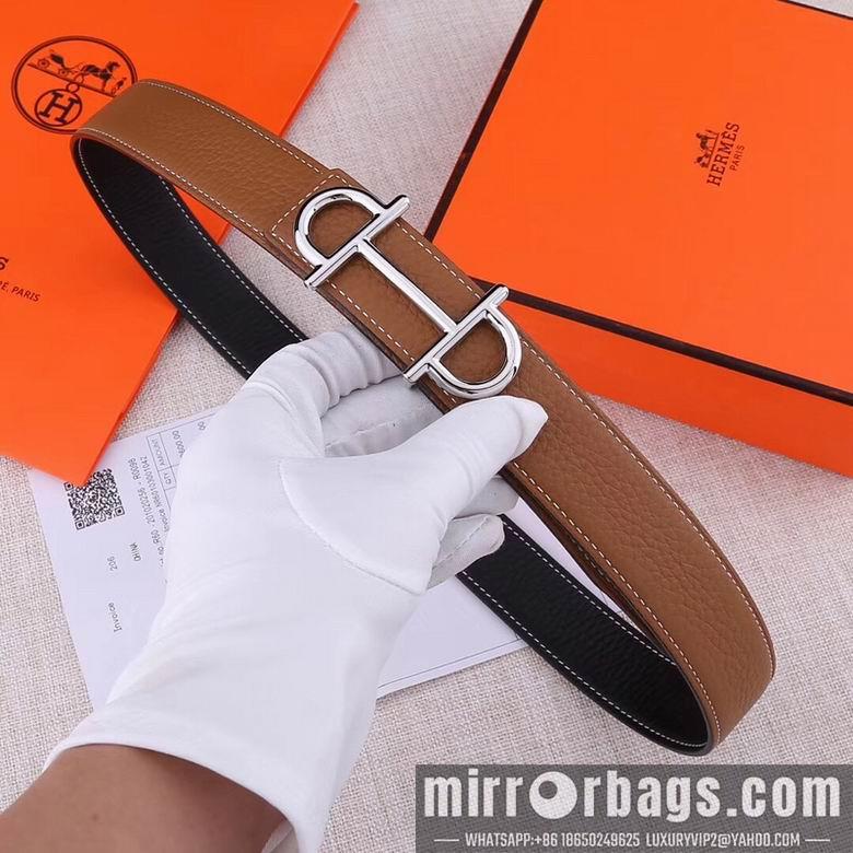 Replica Hermes Belt 32mmX95-115cm 7D13
